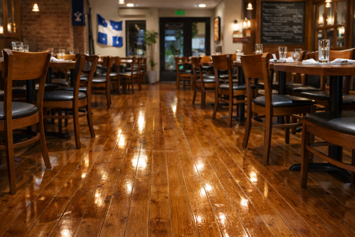 Décapage de plancher Montréal