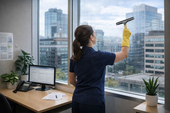 Lavage des vitres Montréal